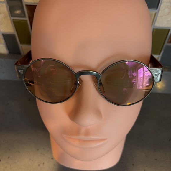 Vintage Beau Monde Chiswick round metal sunglasses main image 7